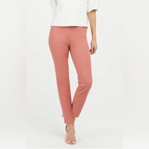 Spanx On-the-Go Ankle Slim Straight Pant. terracotta color size Large NWT